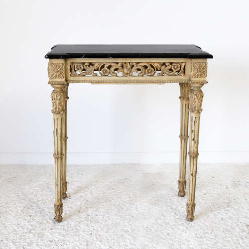 19th Century Console Table with original marble top