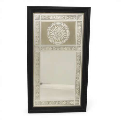Late Victorian English Acid Etched Pub Mirror from Maida Vale, c.1900