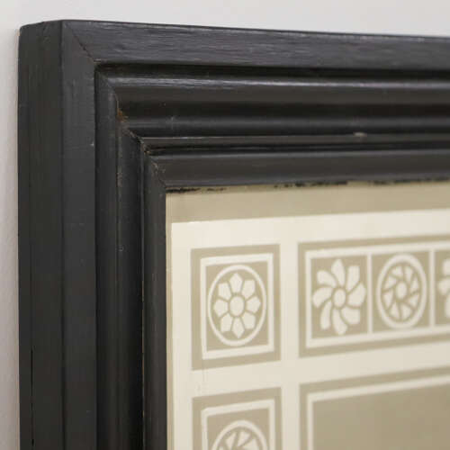 Late Victorian English Acid Etched Pub Mirror from Maida Vale, c.1900
