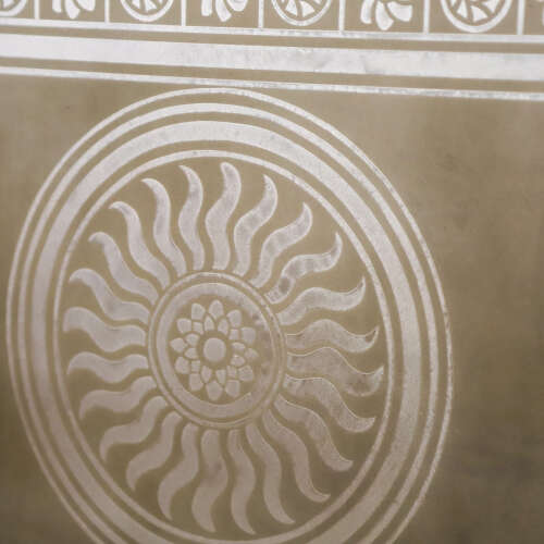 Late Victorian English Acid Etched Pub Mirror from Maida Vale, c.1900