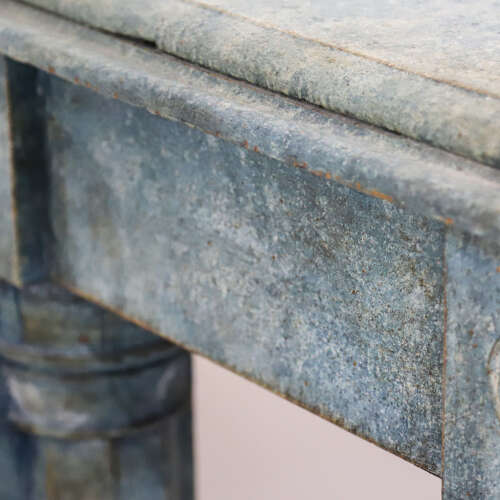 Imposing 19th-Century Painted Console in the Gothic Taste with Exceptional Colour