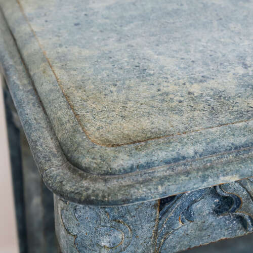 Imposing 19th-Century Painted Console in the Gothic Taste with Exceptional Colour