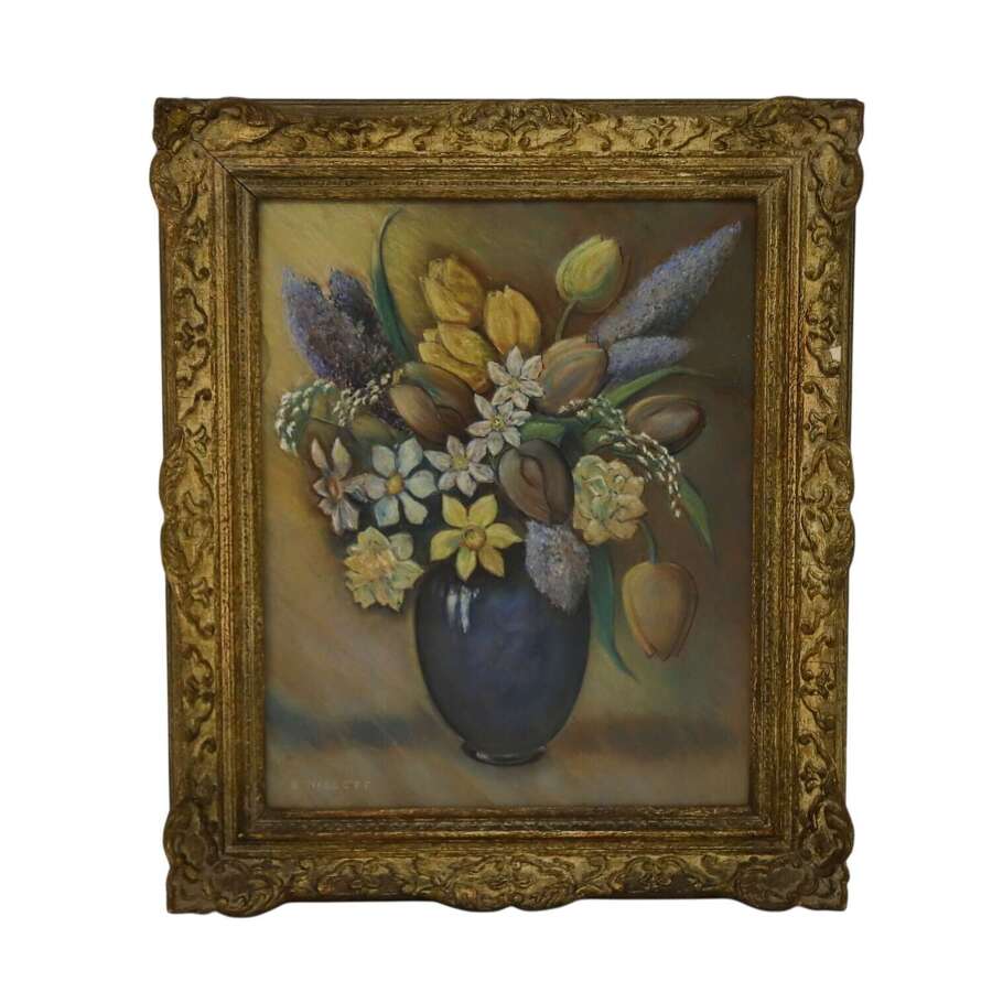 Montparnasse Frame with Painted Finish - Mounted Pastel Print Under non reflective Perspex