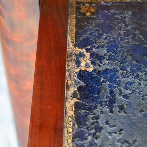 19th C All original French Secrétaire à Abattant Cabinet - Marble Top & Secret Drawers