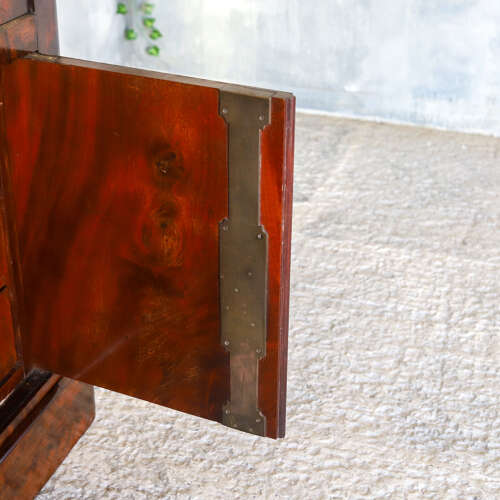 19th C All original French Secrétaire à Abattant Cabinet - Marble Top & Secret Drawers