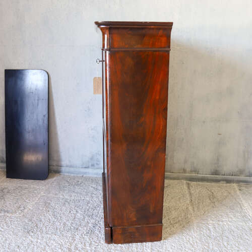 19th C All original French Secrétaire à Abattant Cabinet - Marble Top & Secret Drawers