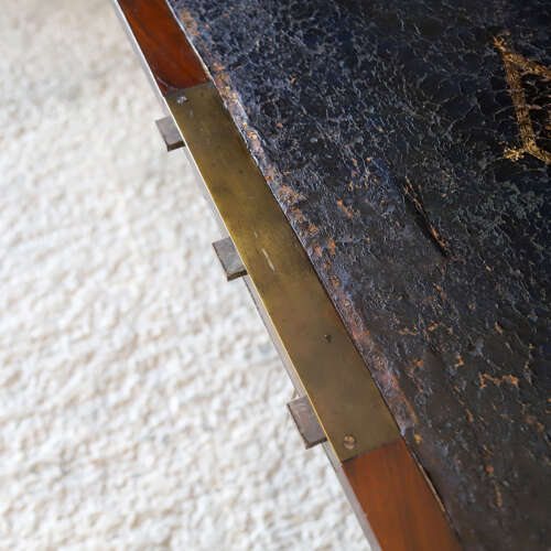 19th C All original French Secrétaire à Abattant Cabinet - Marble Top & Secret Drawers