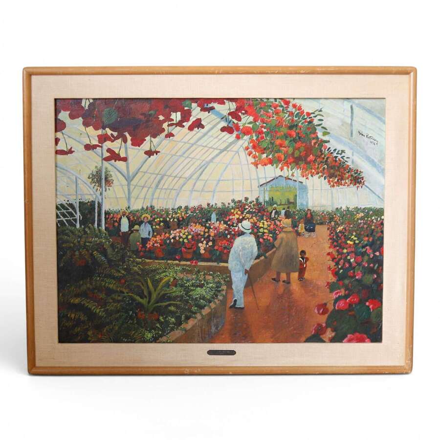 Large 1976 Oil on Canvas by Nolan Patterson &mdash; San Francisco Conservatory