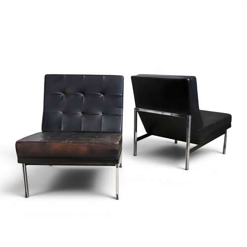 Pair of Florence Knoll Lounge Chairs — Knoll International, 1960s