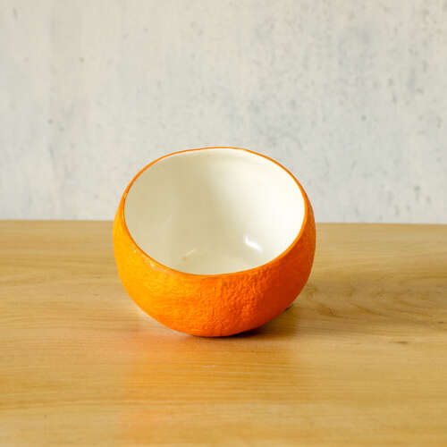 Vintage Minton Orange Marmalade Jar with Lid & Spoon Notch | English Novelty Preserve Pot