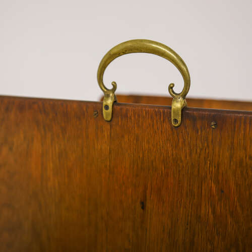 Arts & Crafts Folding Oak Caxton Stand — Possibly Liberty & Co., Circa 1885