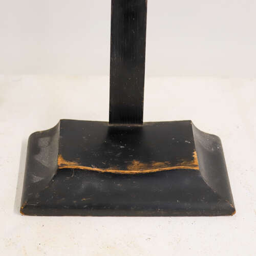 Japanese Ebonised Plate Stand — Japan, Circa 1890