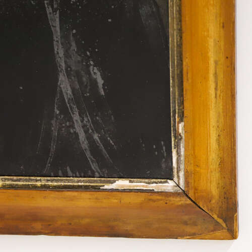 English Reverse-Painted Oil Portrait on Glass — Nobleman, Circa 1830