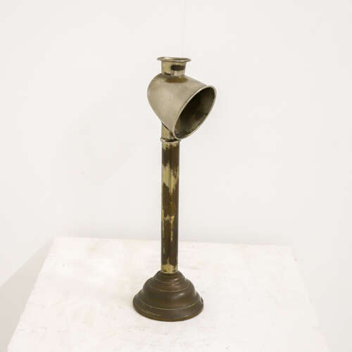Victorian Spring-Loaded Lacemaker’s Reading Candle Lamp, English c.1890